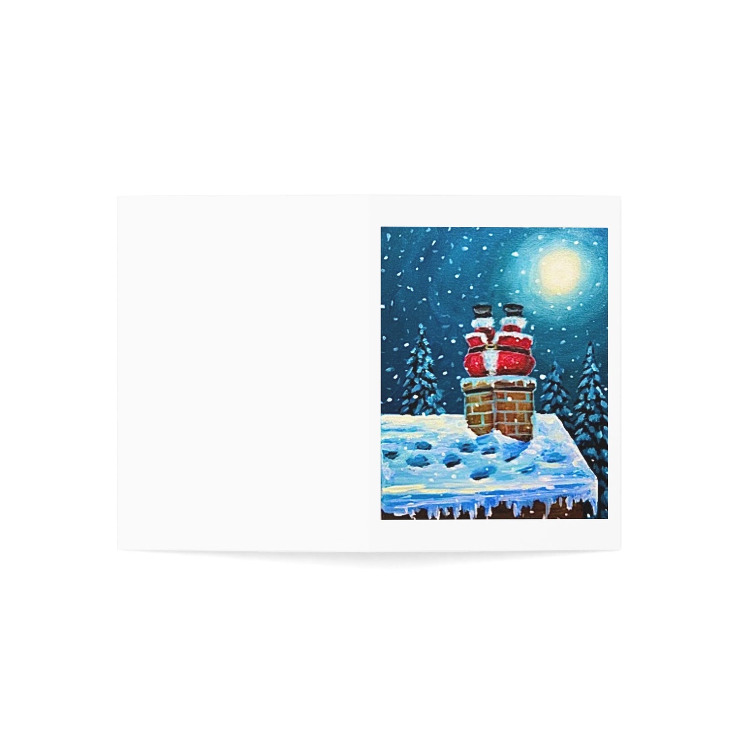 Santa Clause Greeting Cards