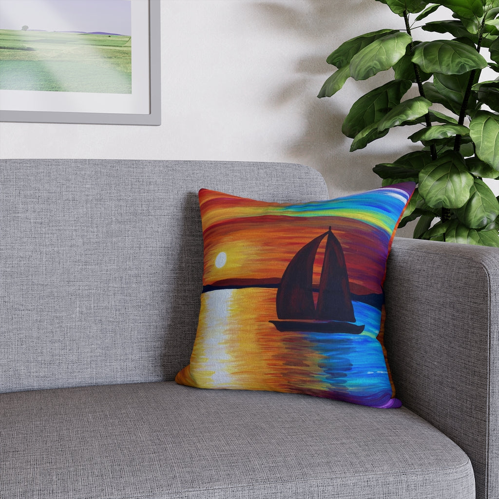 Sailing Sunsets Pillowcase
