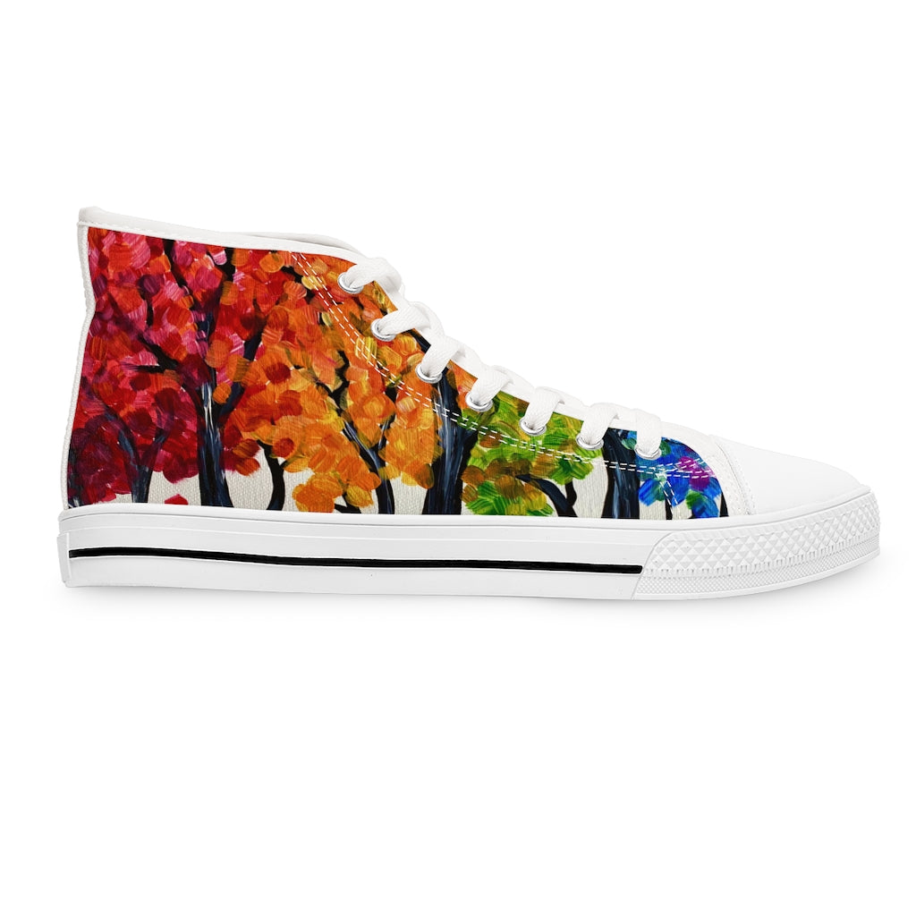 Colour is Beauty High Top Sneakers (womens)