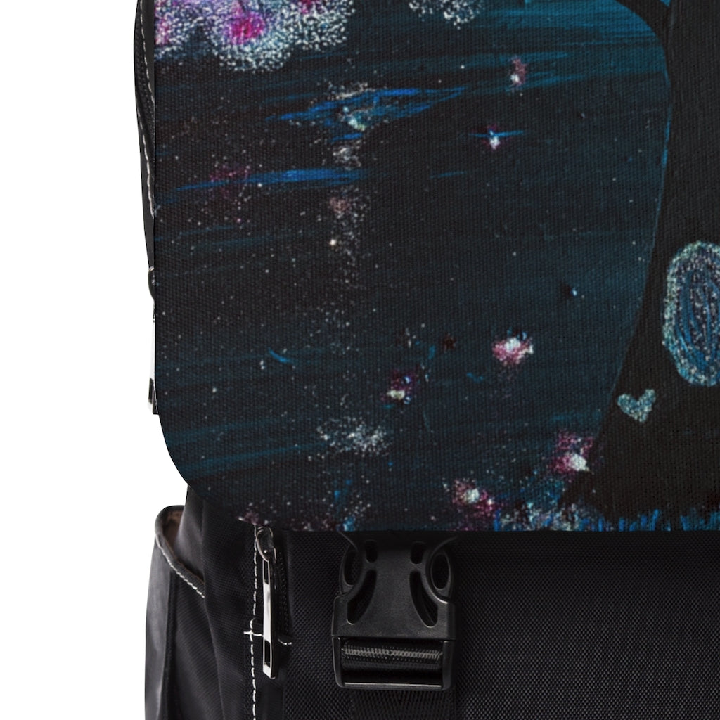 The Night Blooms Too Backpack
