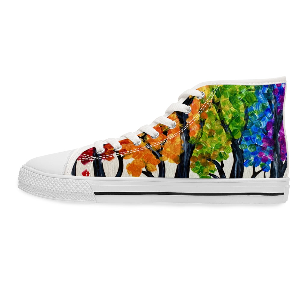 Colour is Beauty High Top Sneakers (womens)