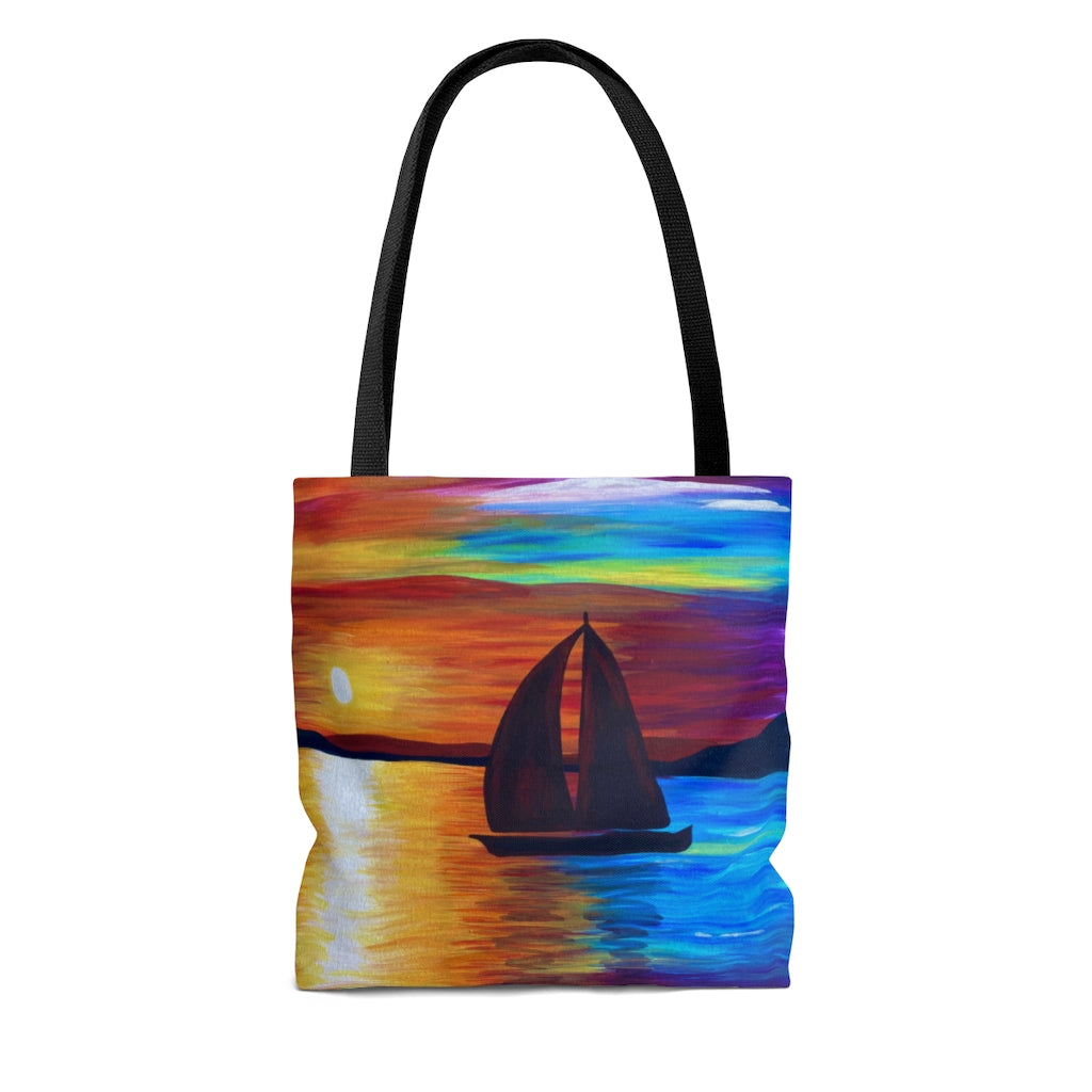 Sailing Sunsets Tote Bag