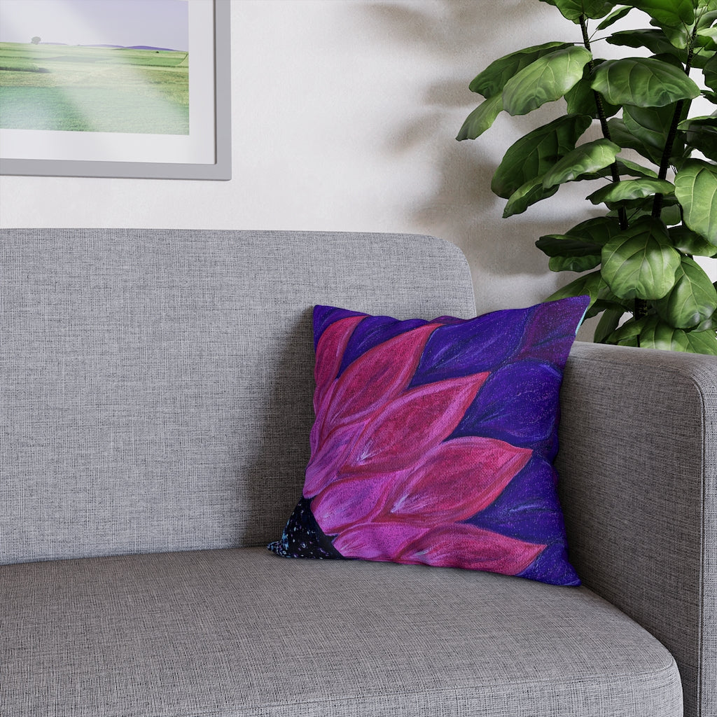Purple Petals Pillowcase