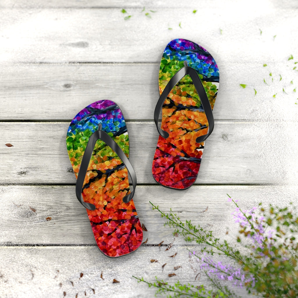 Colour Is Beauty Flip Flops