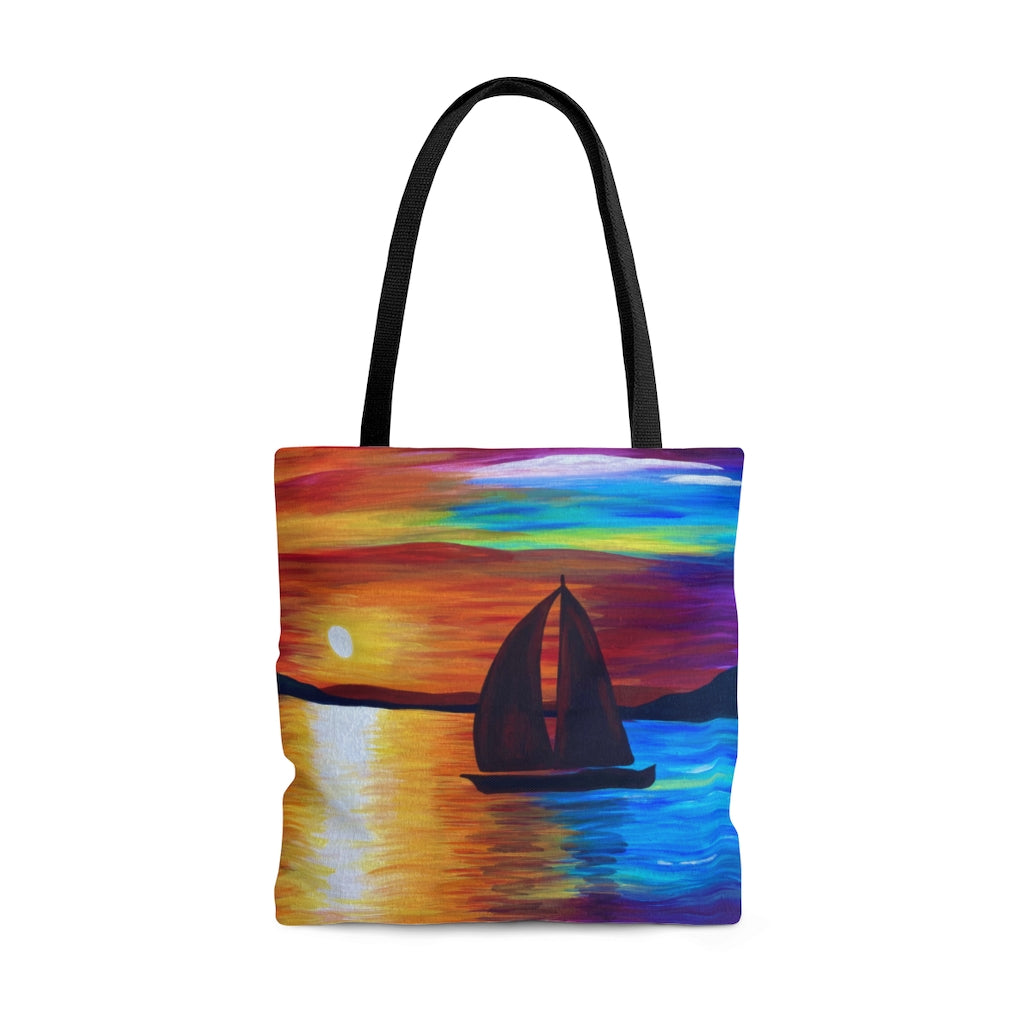 Sailing Sunsets Tote Bag
