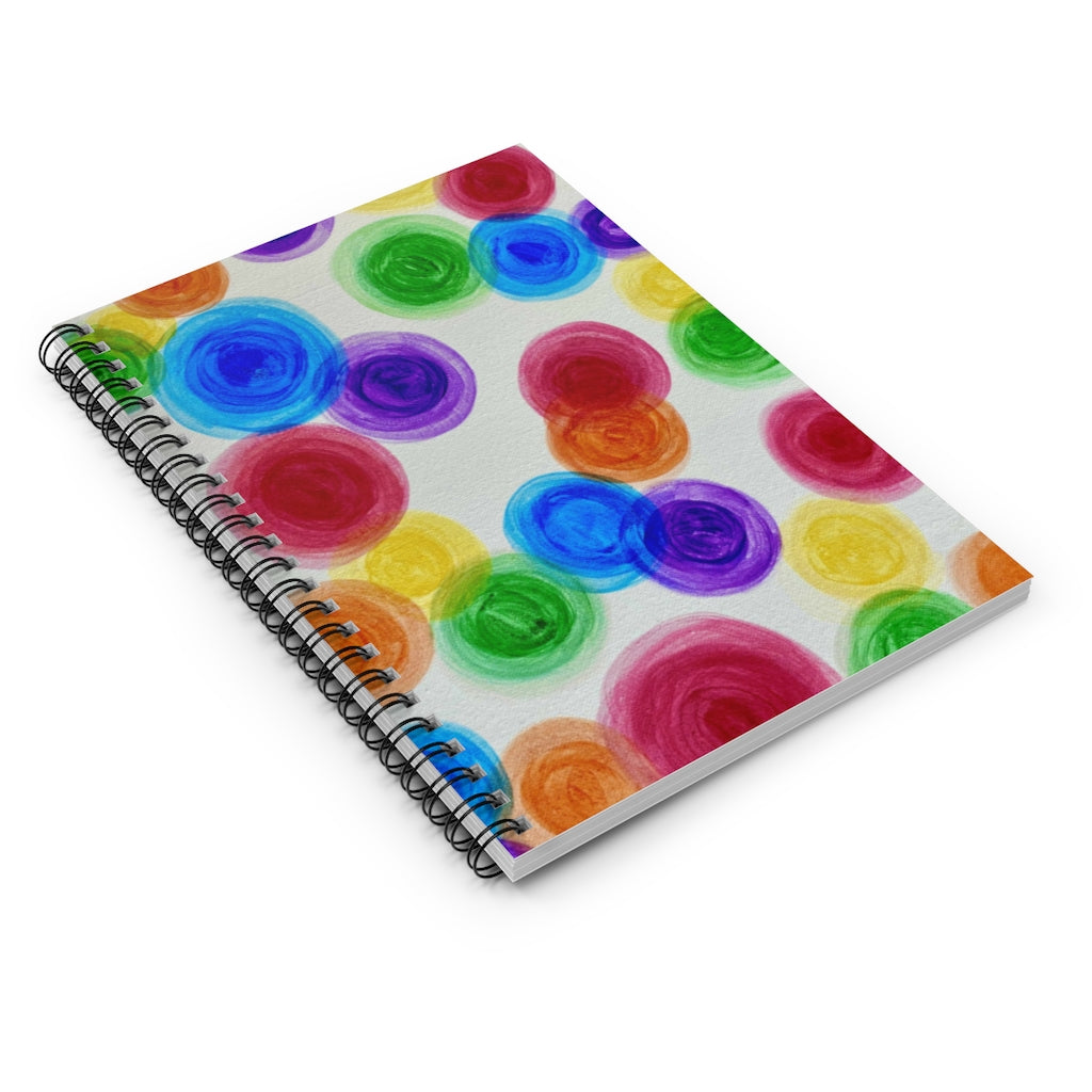 Rainbow Rain Notebook