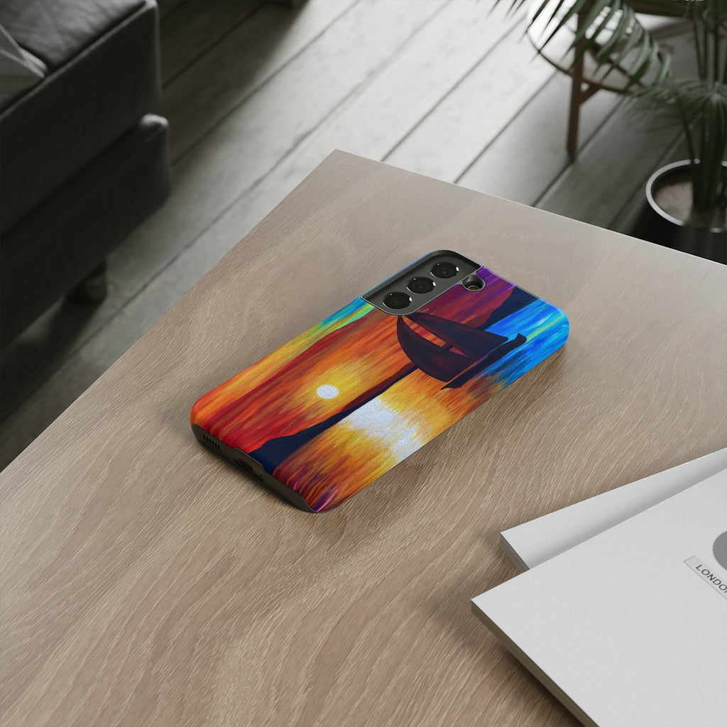 Sailing Sunsets Phone Case