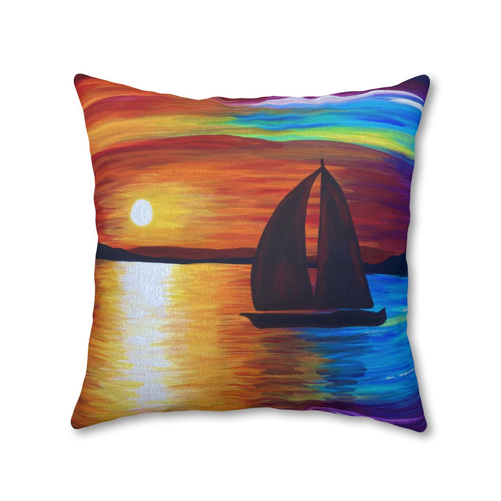 Sailing Sunsets Pillowcase