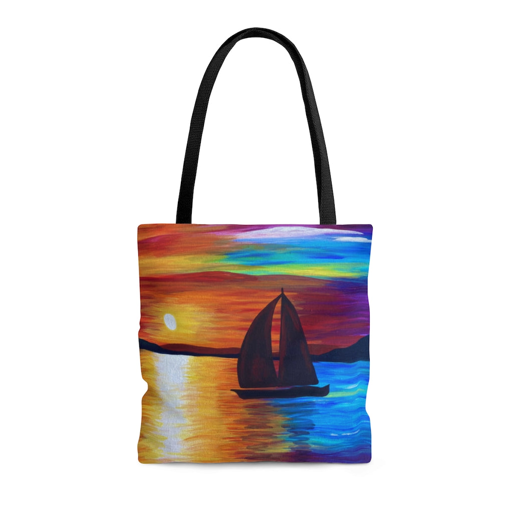 Sailing Sunsets Tote Bag