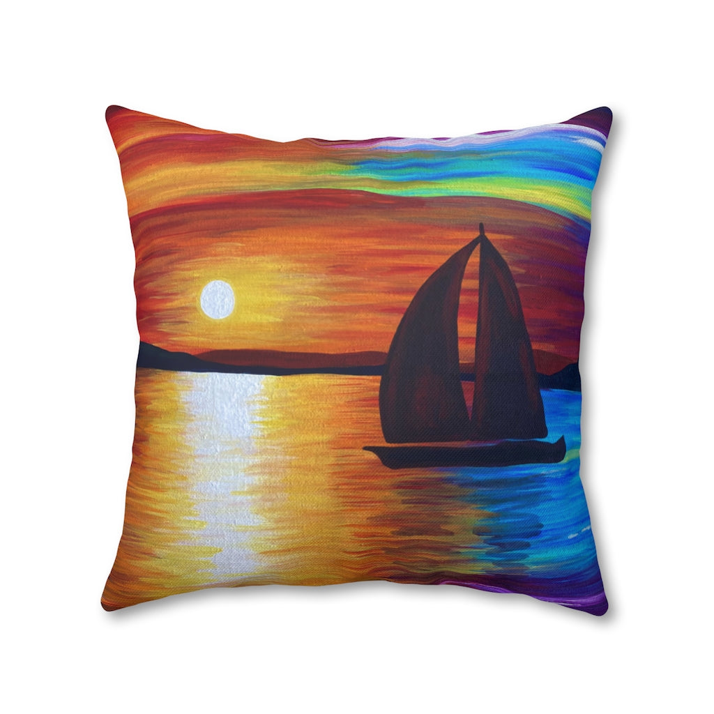 Sailing Sunsets Pillowcase