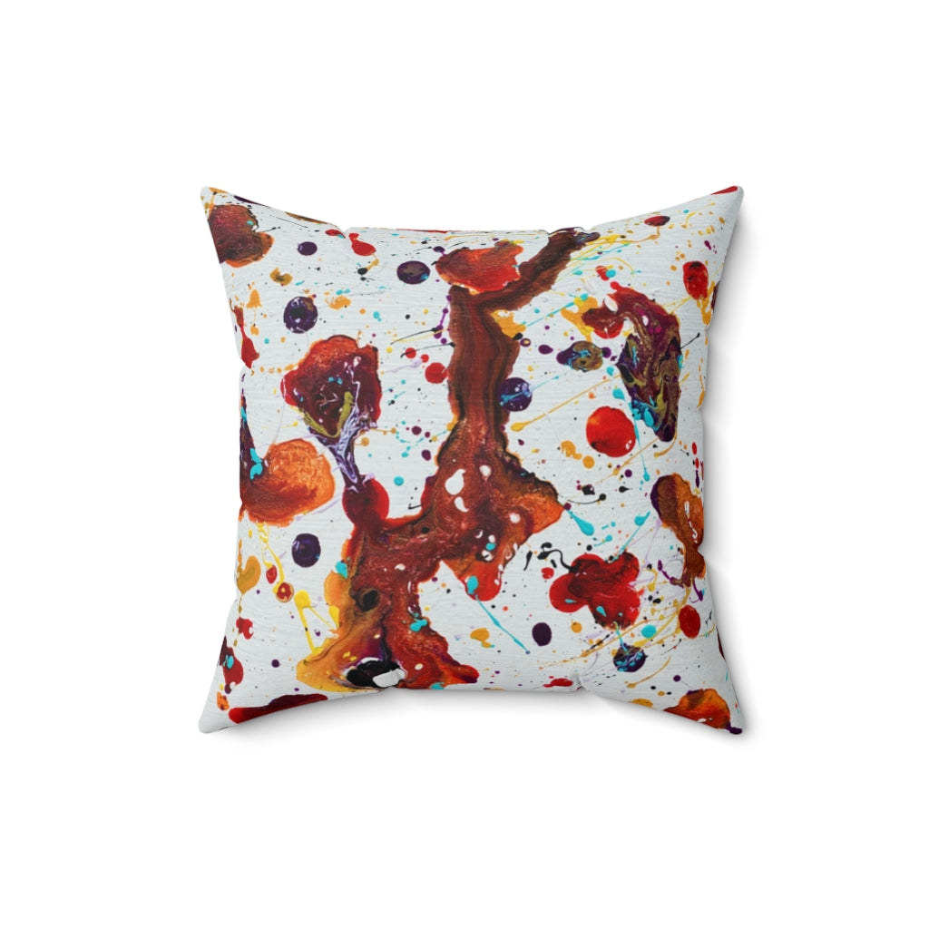 Splatter Me This Pillow