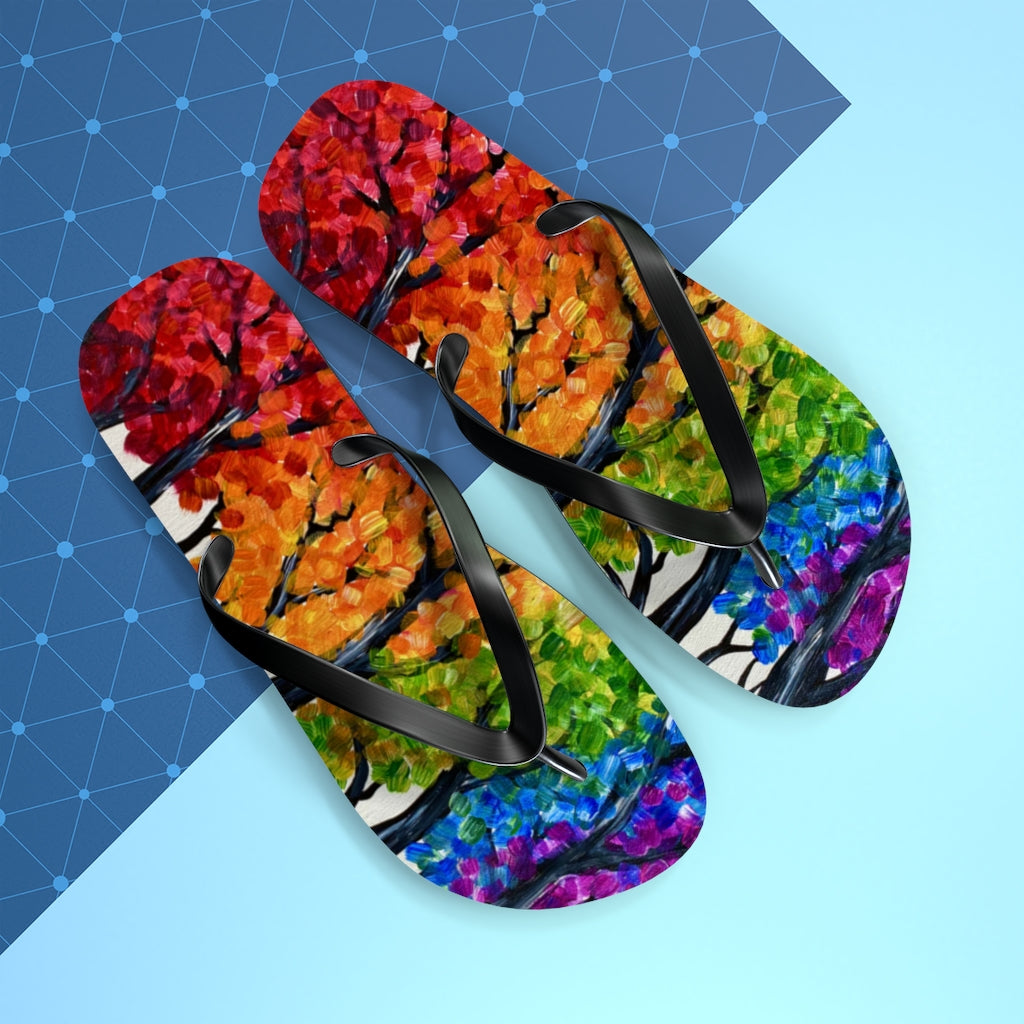 Colour Is Beauty Flip Flops