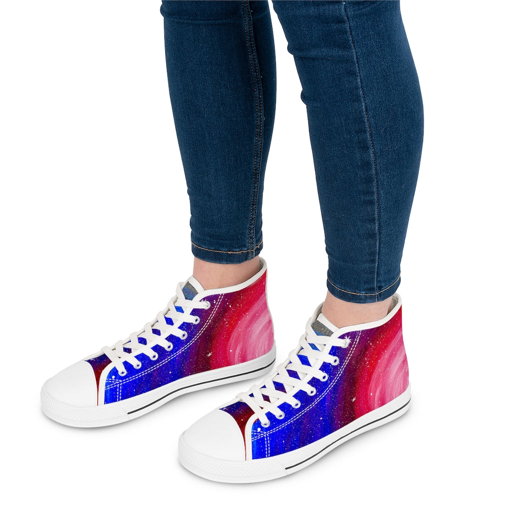 Star Gazing High Top Sneakers (womens)