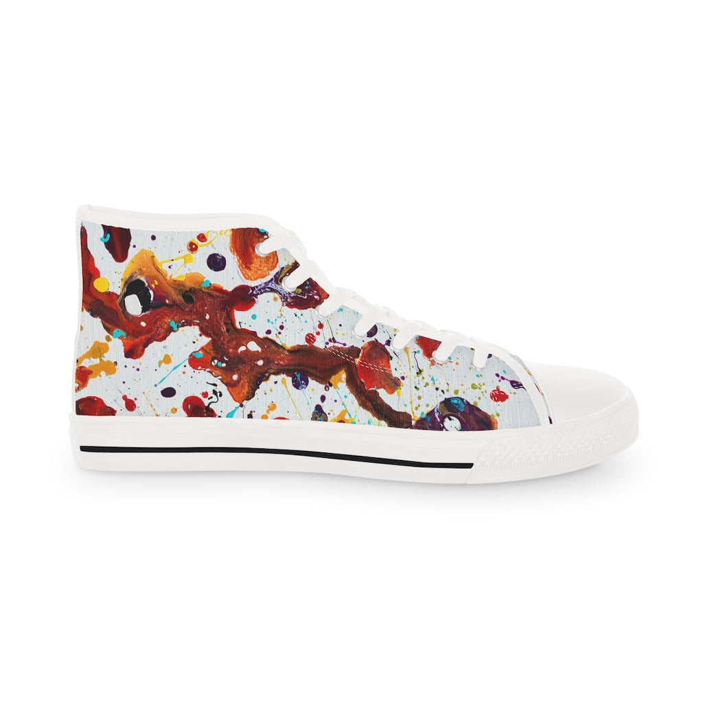Splatter Me This High Top Sneakers (mens)