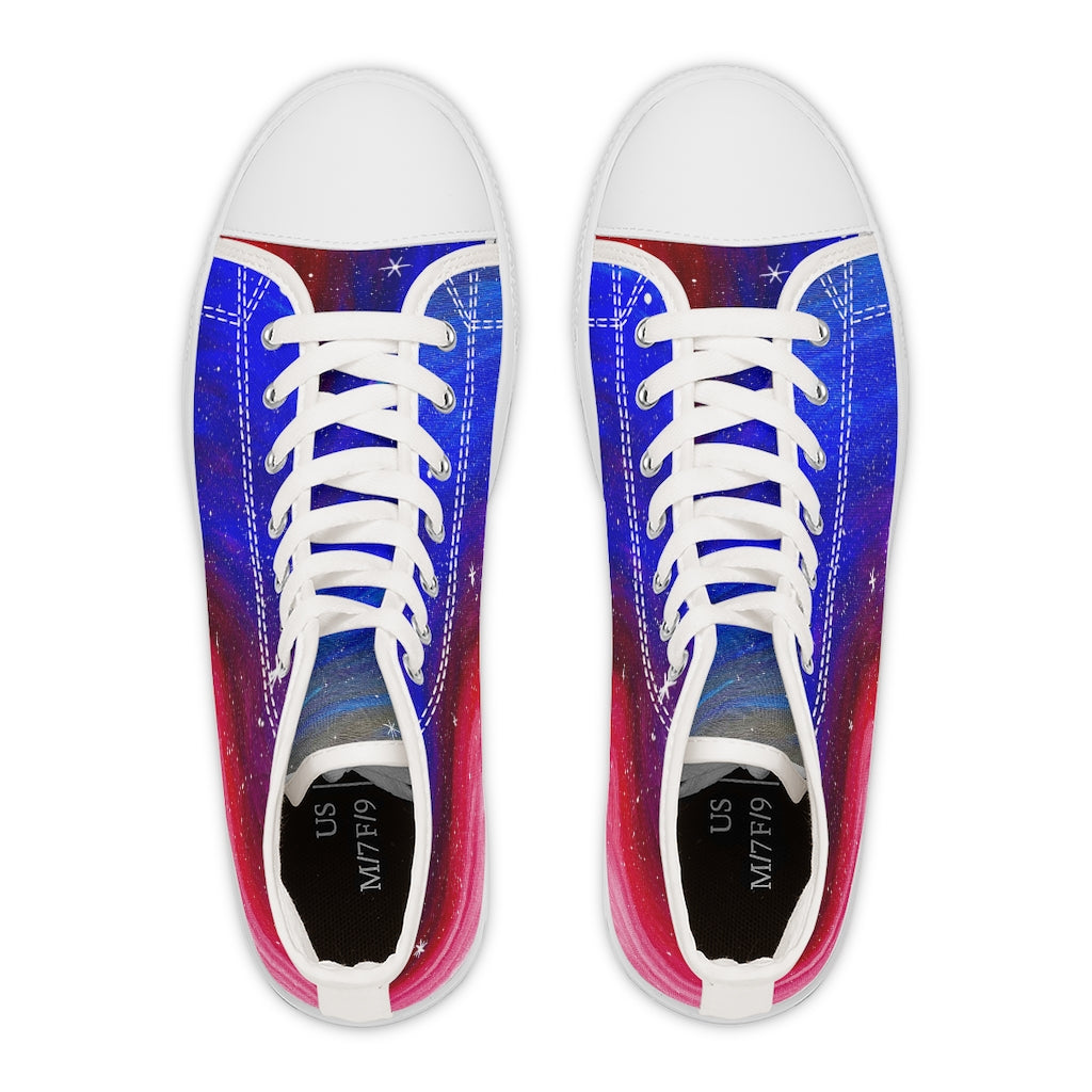 Star Gazing High Top Sneakers (womens)