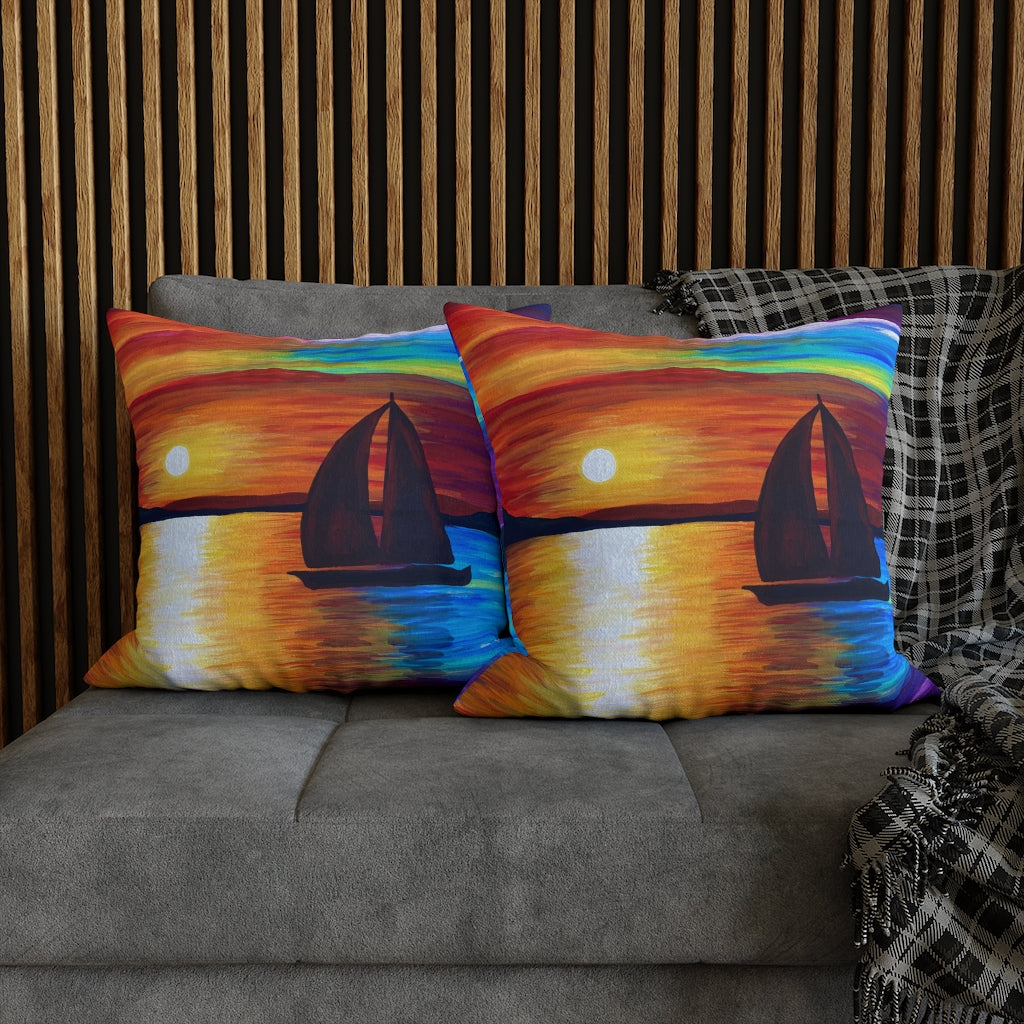 Sailing Sunsets Pillowcase