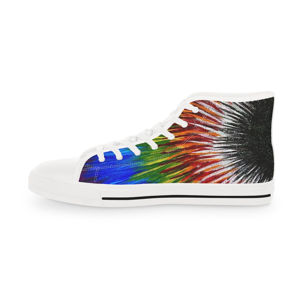 Colour Me Fierce High Top Sneakers (mens)