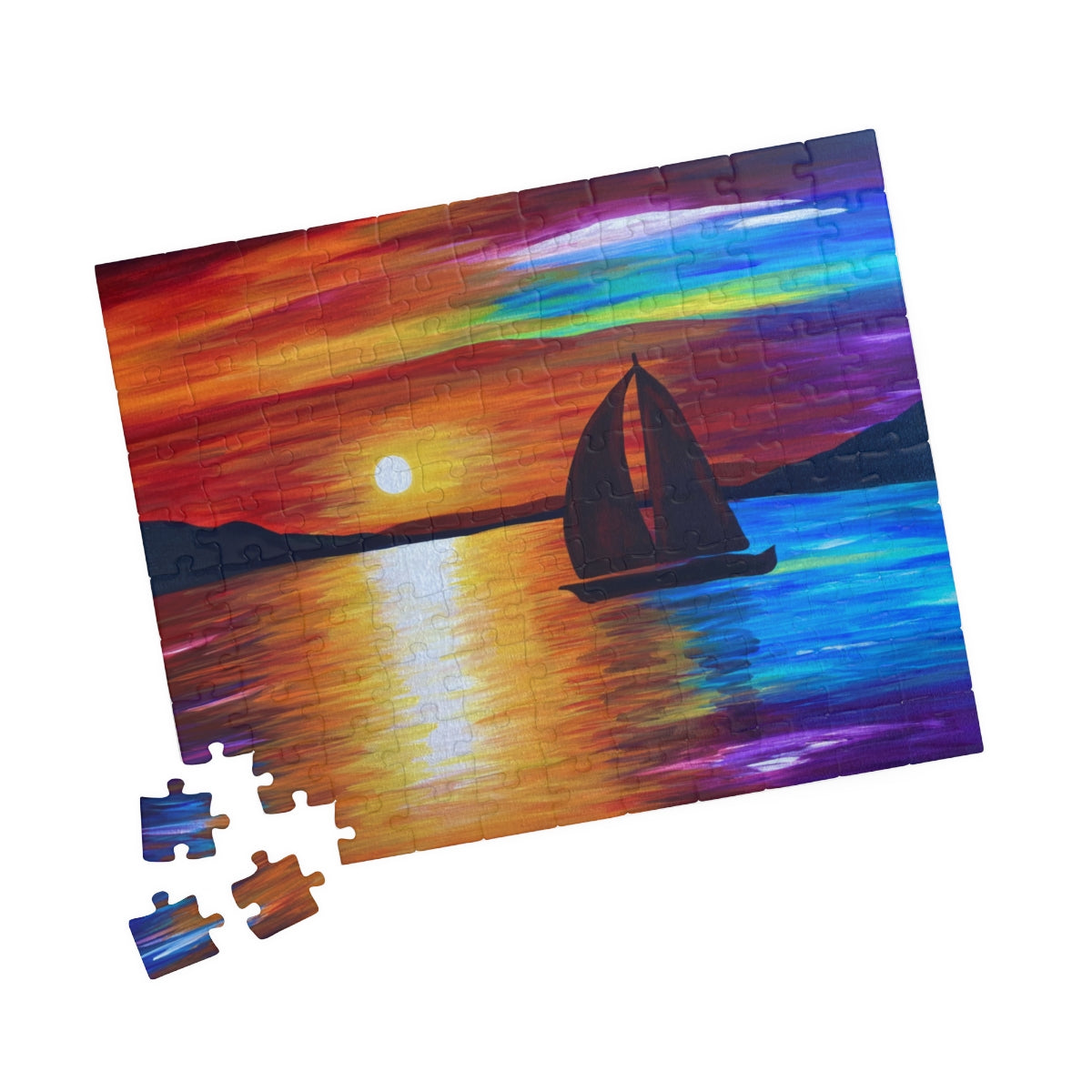 Sailing Sunsets Puzzle