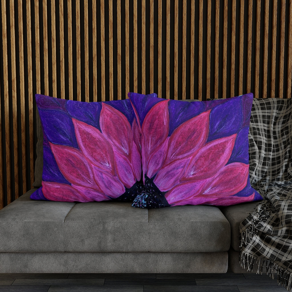 Purple Petals Pillowcase