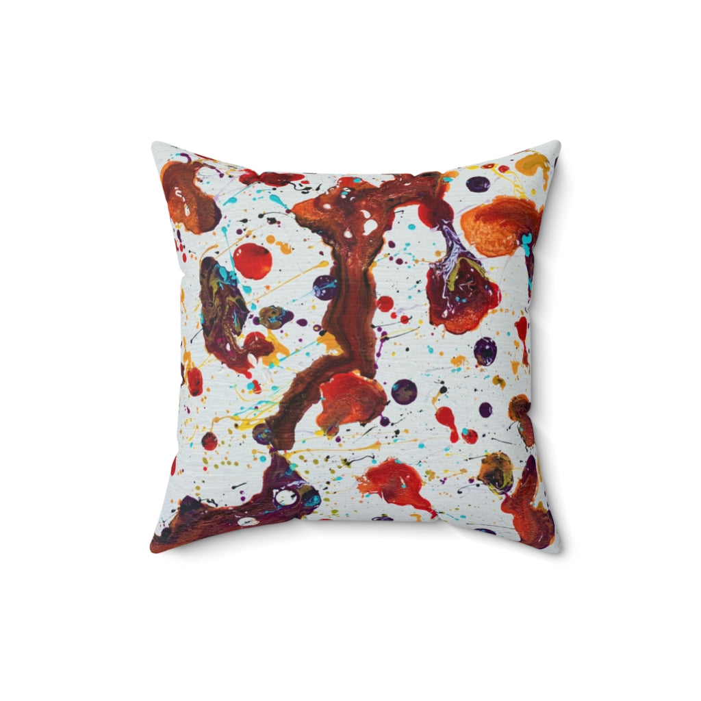 Splatter Me This Pillow