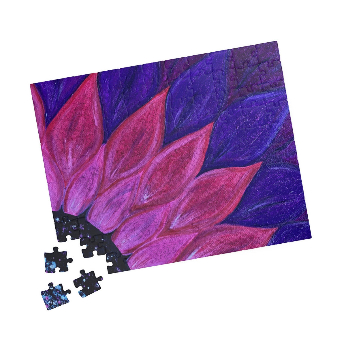Purple Petals Puzzle