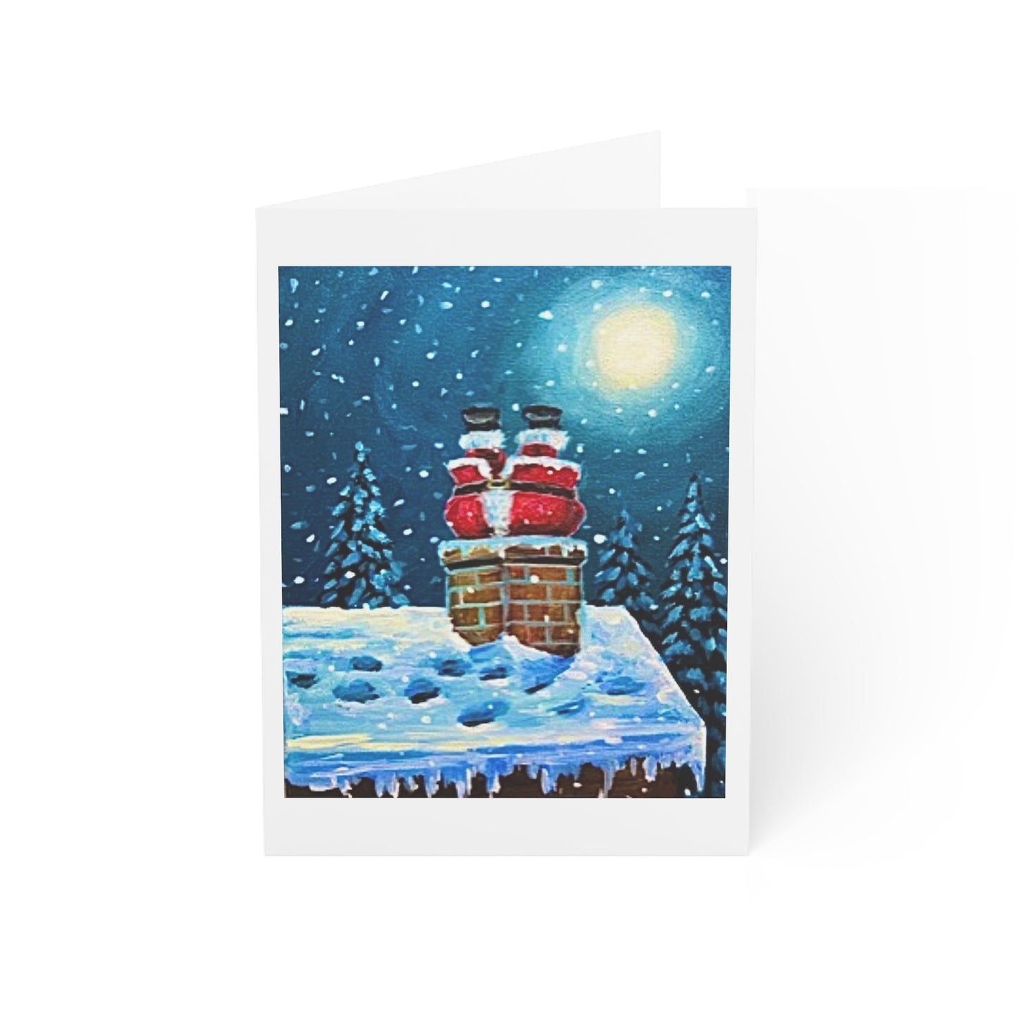 Santa Clause Greeting Cards