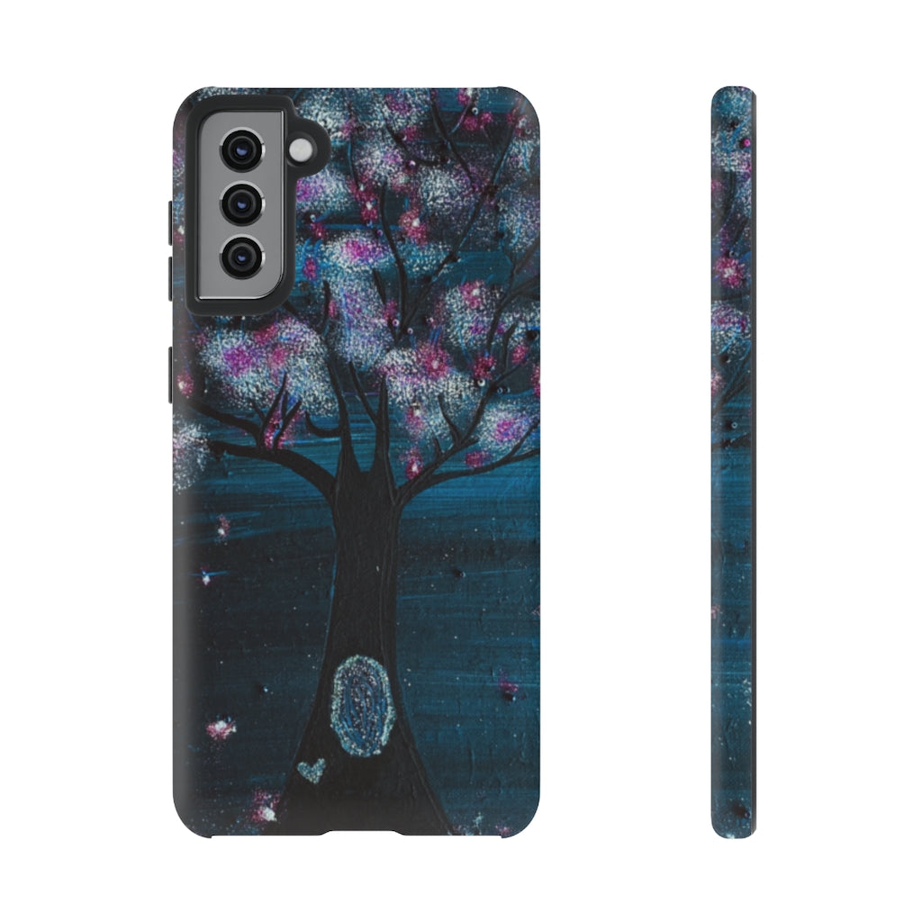 The Night Blooms Too Phone Case