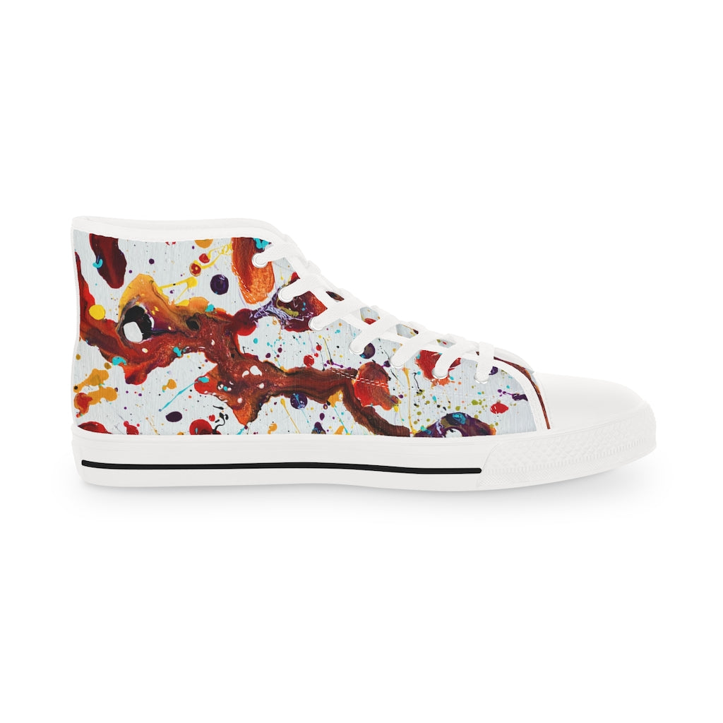 Splatter Me This High Top Sneakers (mens)