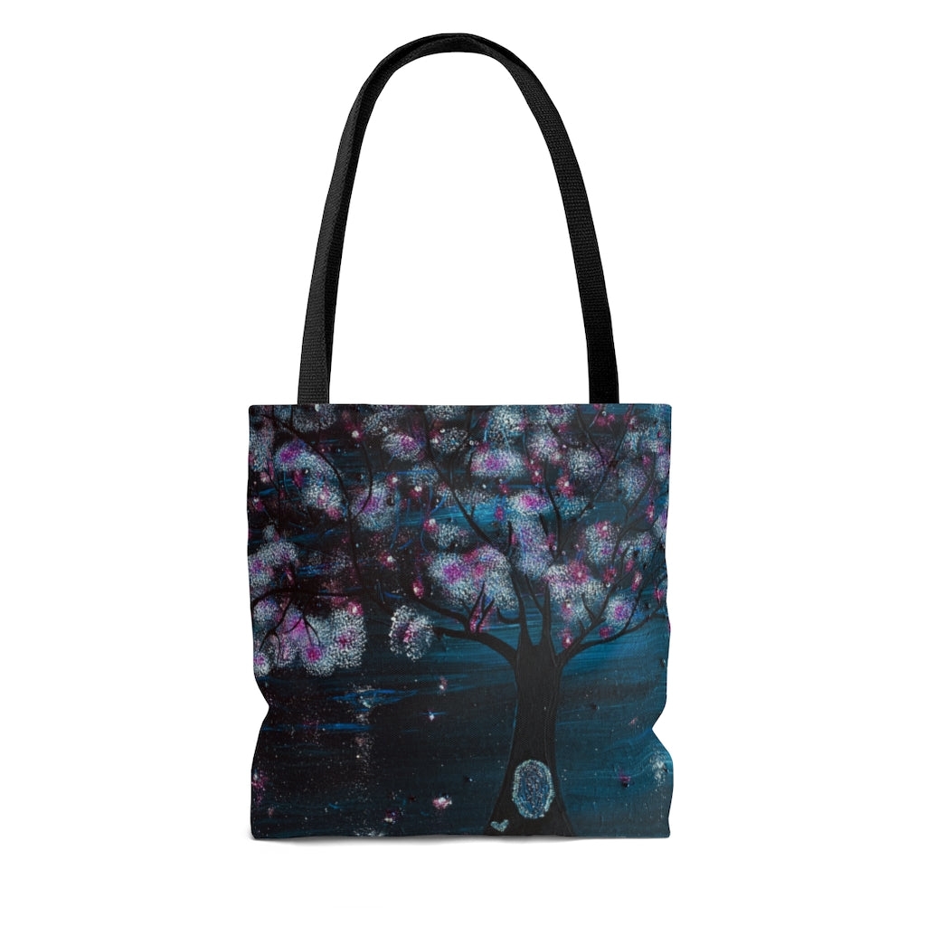 The Night Blooms Too Tote Bag