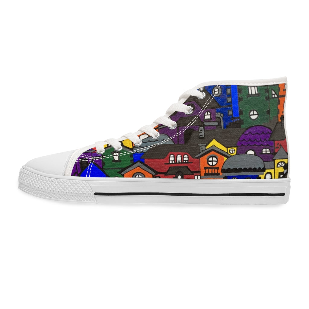 My Kinda Town High Top Sneakers (womens)