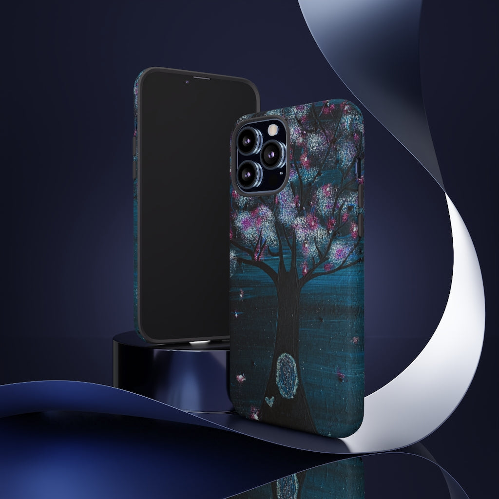 The Night Blooms Too Phone Case