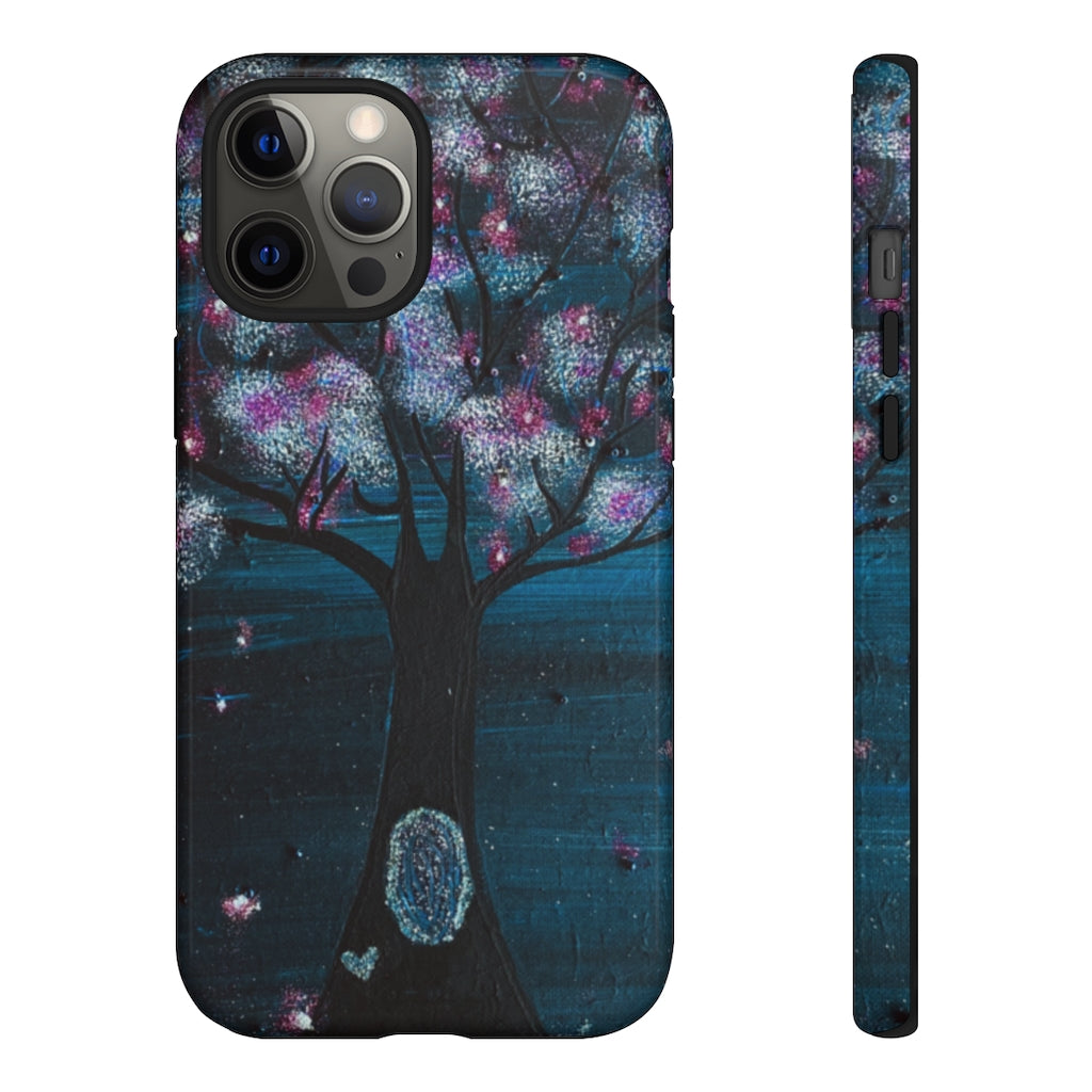 The Night Blooms Too Phone Case