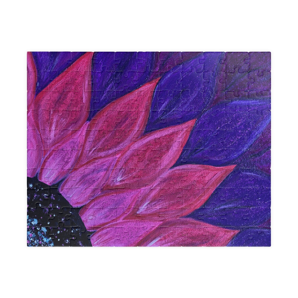 Purple Petals Puzzle