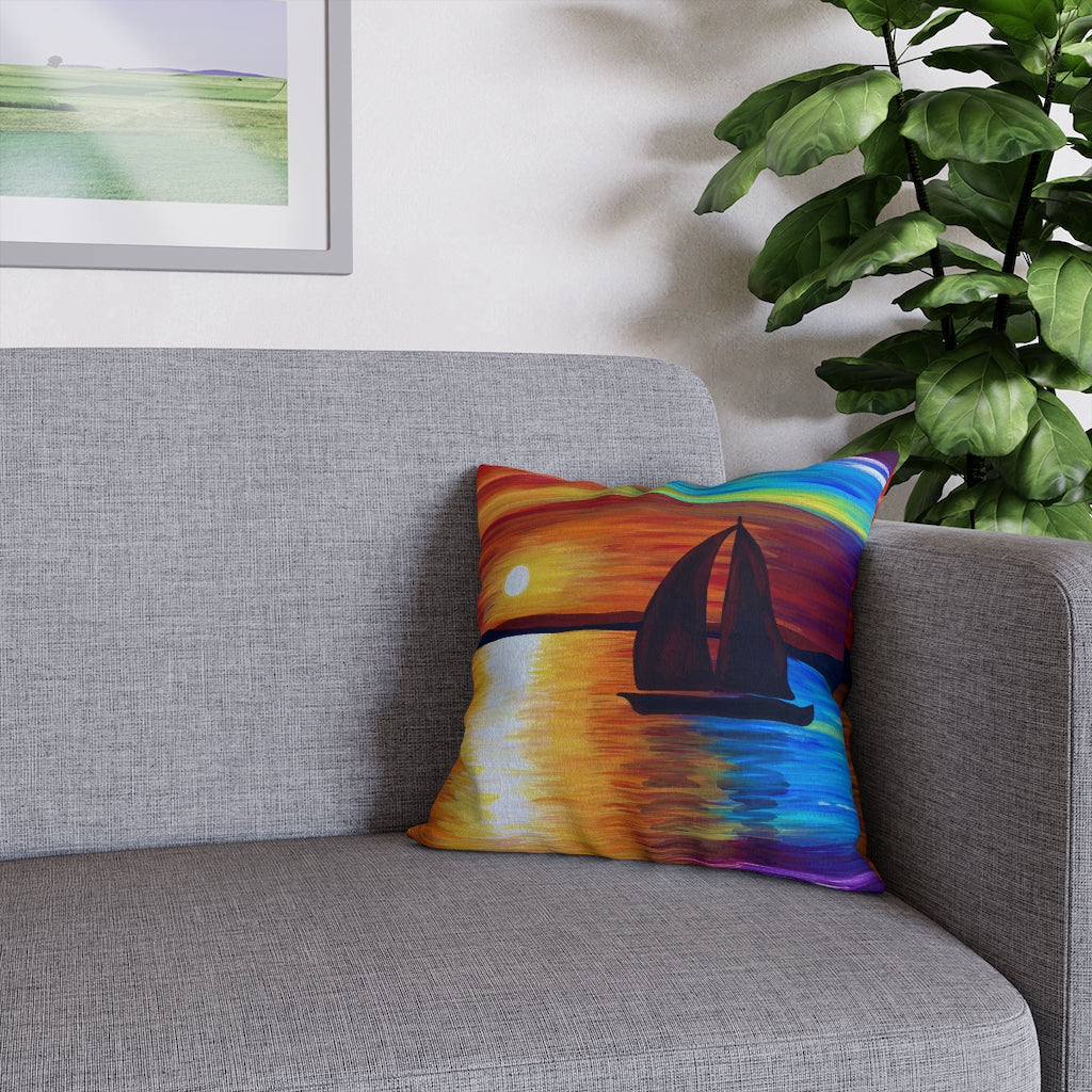Sailing Sunsets Pillowcase