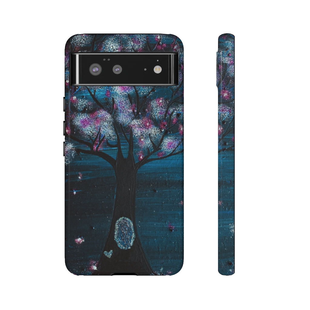 The Night Blooms Too Phone Case