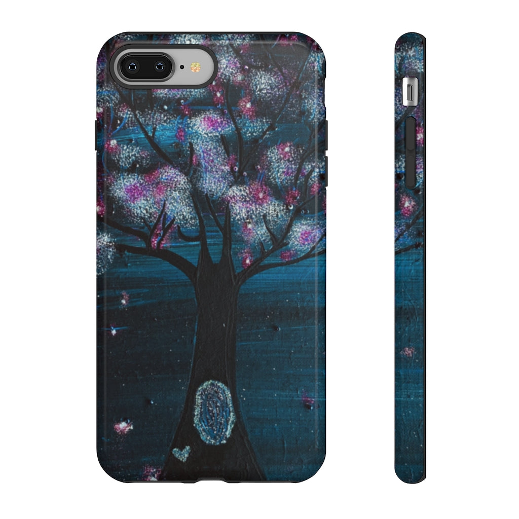 The Night Blooms Too Phone Case