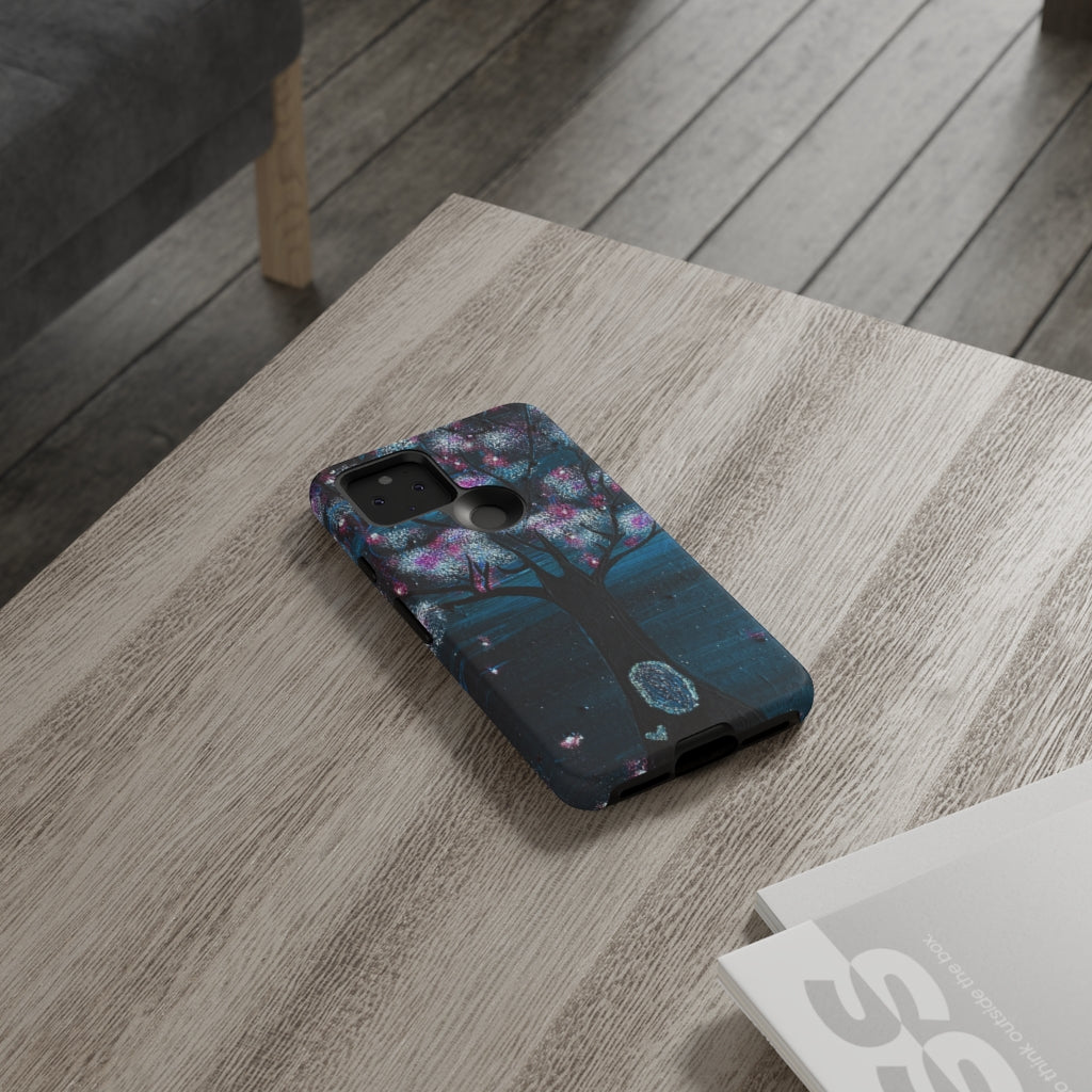 The Night Blooms Too Phone Case
