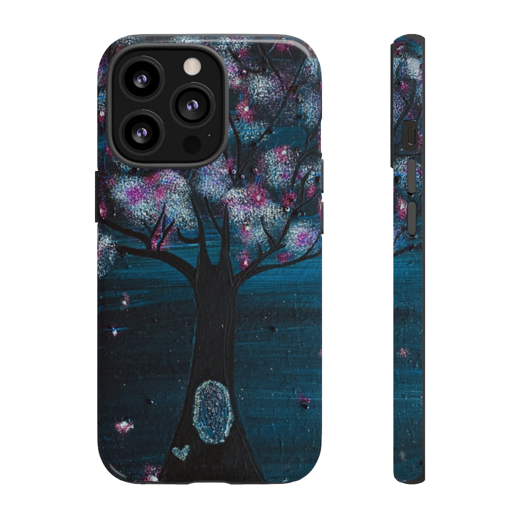 The Night Blooms Too Phone Case