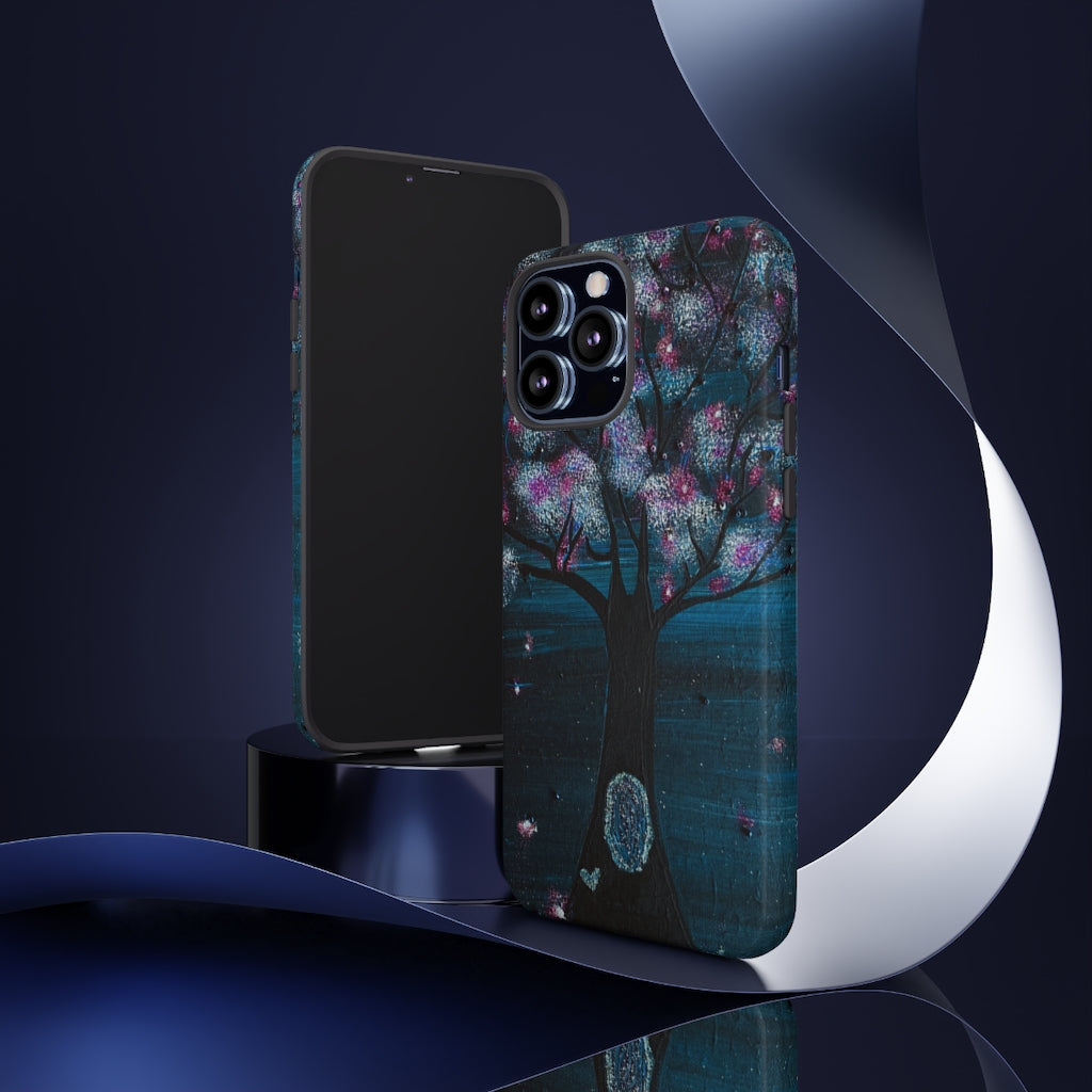 The Night Blooms Too Phone Case
