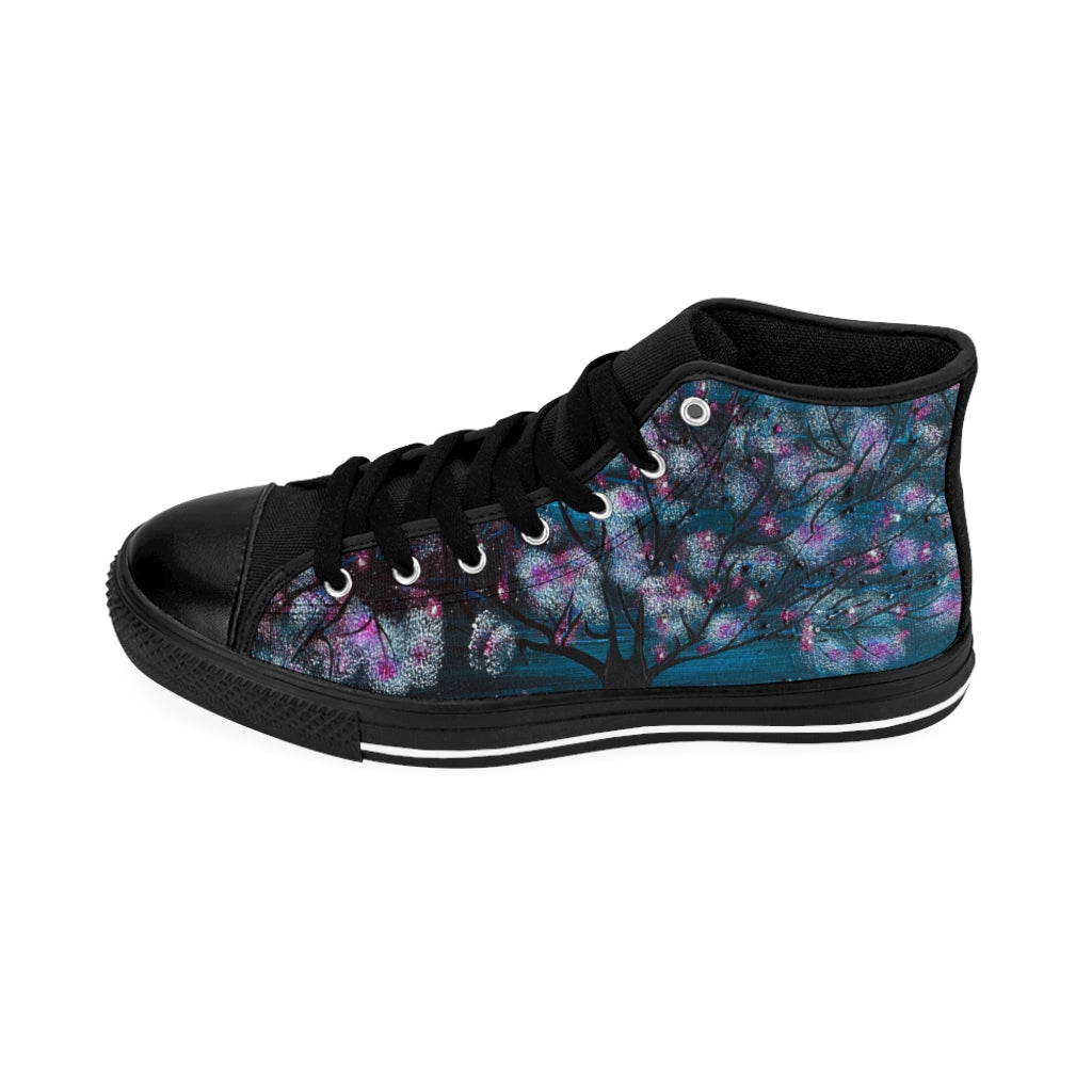 The Night Blooms Too Classic Sneakers (mens)