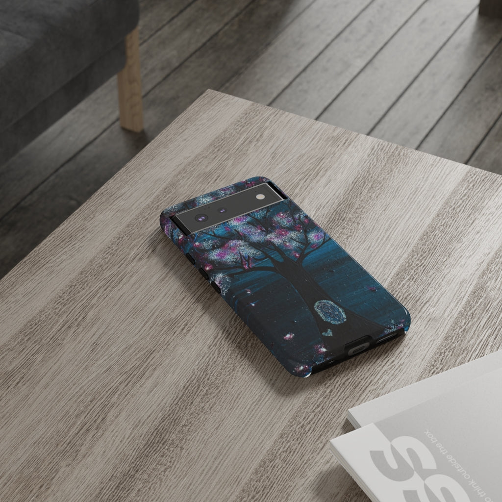 The Night Blooms Too Phone Case