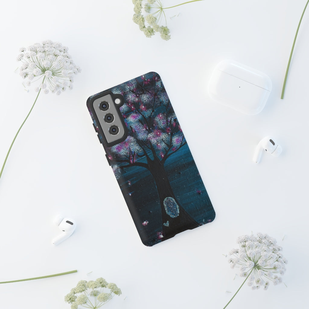 The Night Blooms Too Phone Case