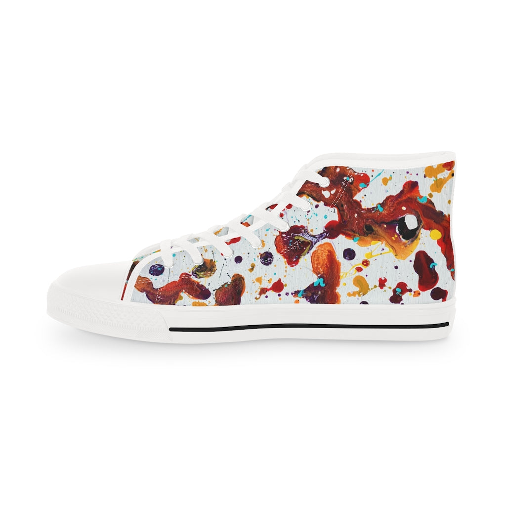 Splatter Me This High Top Sneakers (mens)