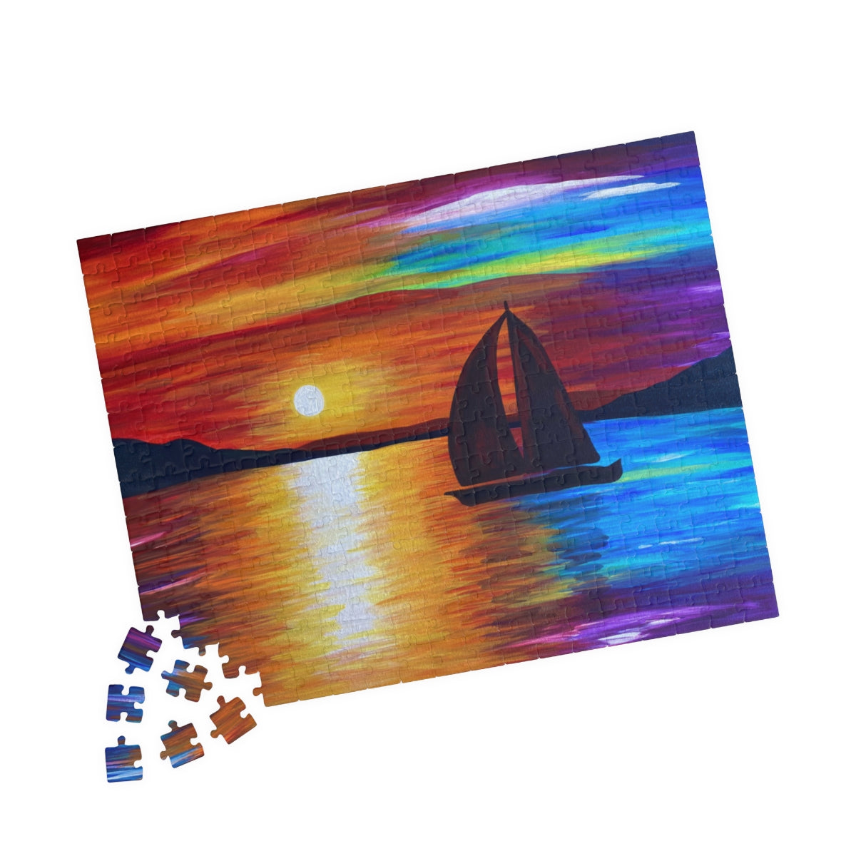 Sailing Sunsets Puzzle