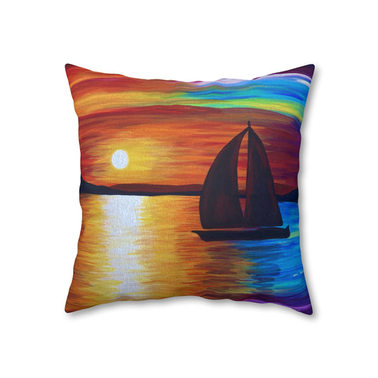 Sailing Sunsets Pillowcase