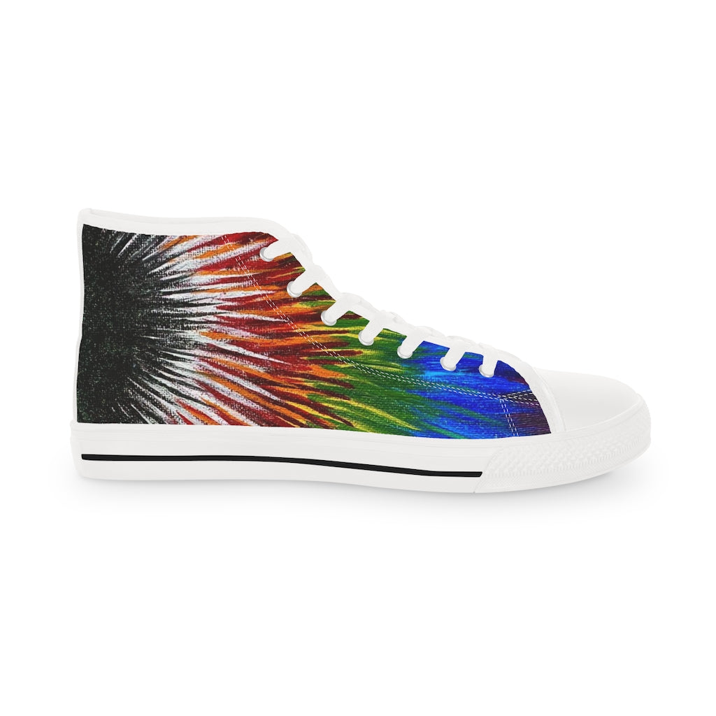 Colour Me Fierce High Top Sneakers (mens)