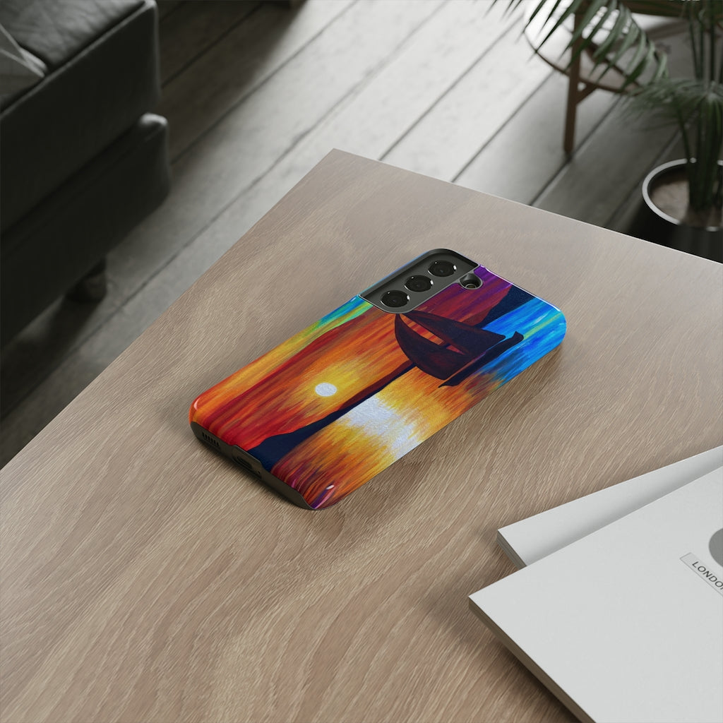 Sailing Sunsets Phone Case