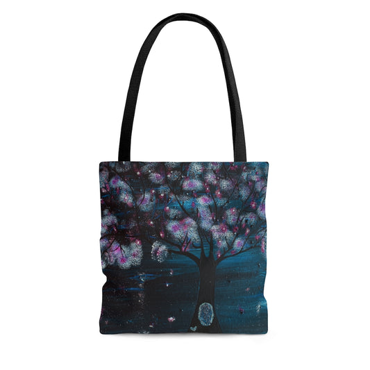 The Night Blooms Too Tote Bag