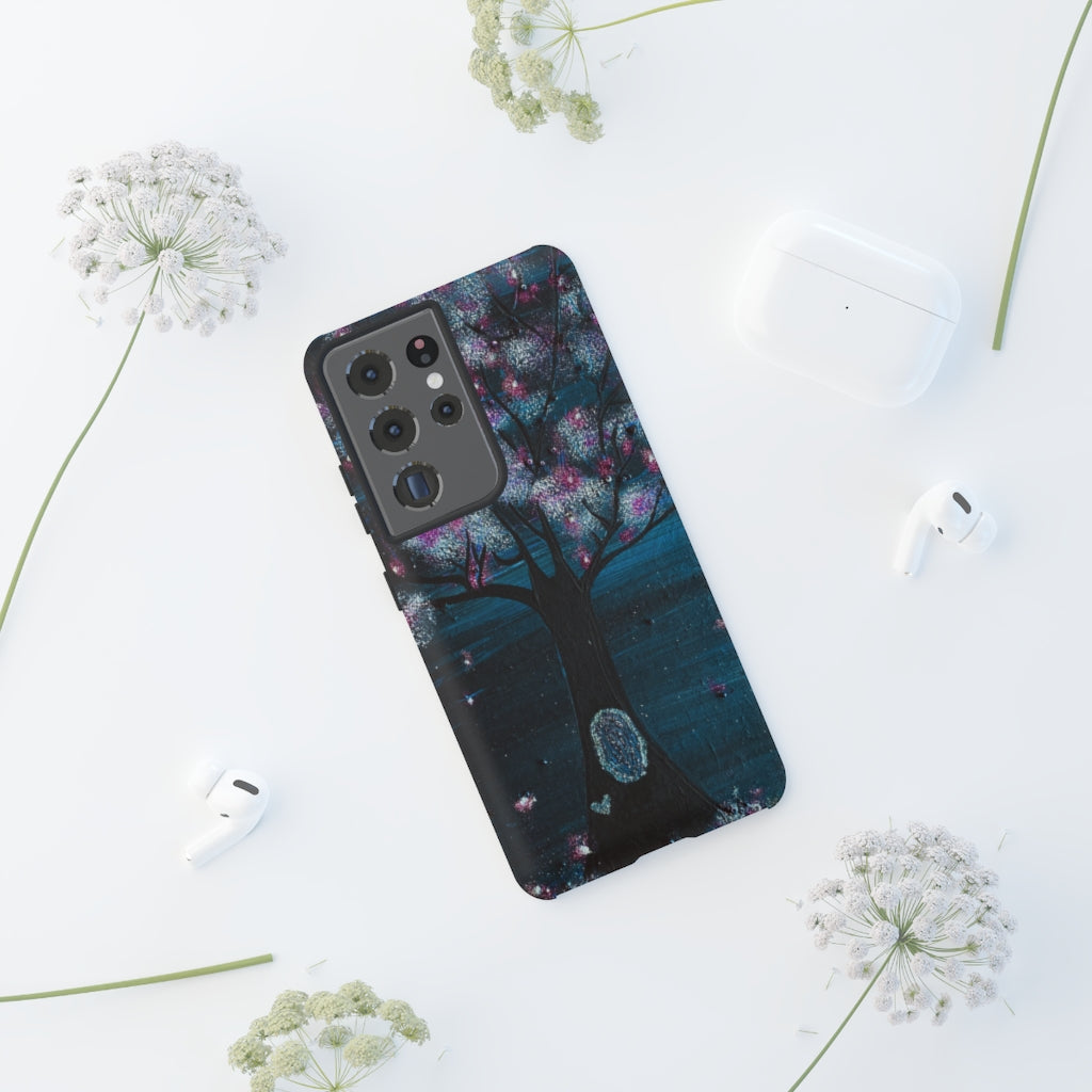 The Night Blooms Too Phone Case