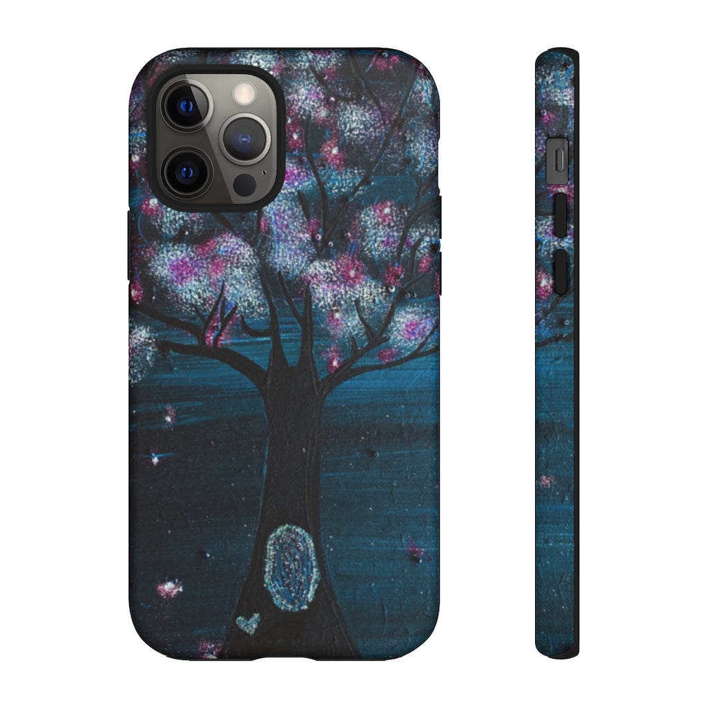 The Night Blooms Too Phone Case